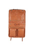 Kleidersack aus braunem Kalbsleder Offen Front | Traveller's Suits