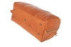 Reisetasche aus braunem Kalbsleder Bodenansicht | Classic Duffle