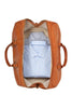 Reisetasche aus braunem Kalbsleder Innenansicht | Ritus' Duffle