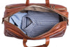 Trolleytasche aus braunem Kalbsleder Innenansicht | Council's Trolley X